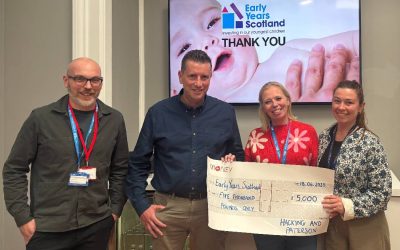 Supporting Scotland’s Youngest: HPMS partners with Early Years Scotland Charity
